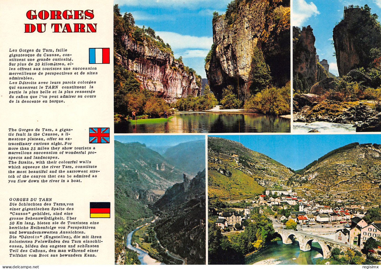 48-GORGES DU TARN-N°T2669-B/0311 - Gorges Du Tarn