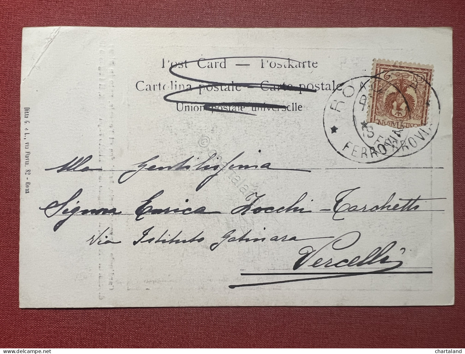 Cartolina Commemorativa - Cardinale Giuseppe Sarto, Patriarca Di Venezia - 1903 - Unclassified