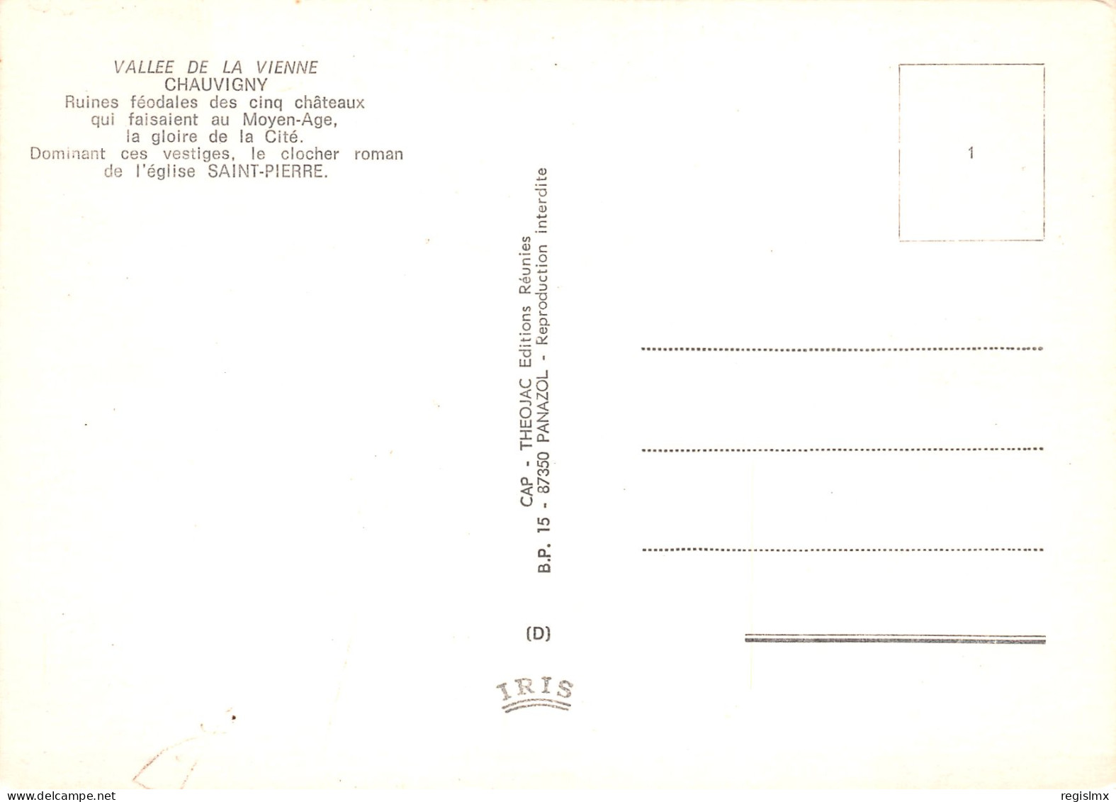 86-CHAUVIGNY-N°T2669-B/0173 - Chauvigny