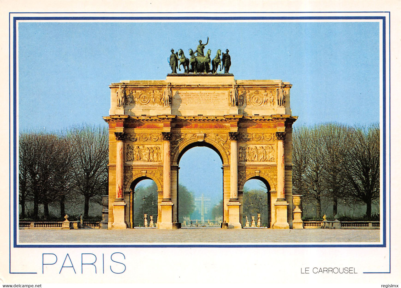75-PARIS ARC DE TRIOMPHE DU CARROUSEL-N°T2669-B/0063 - Arc De Triomphe
