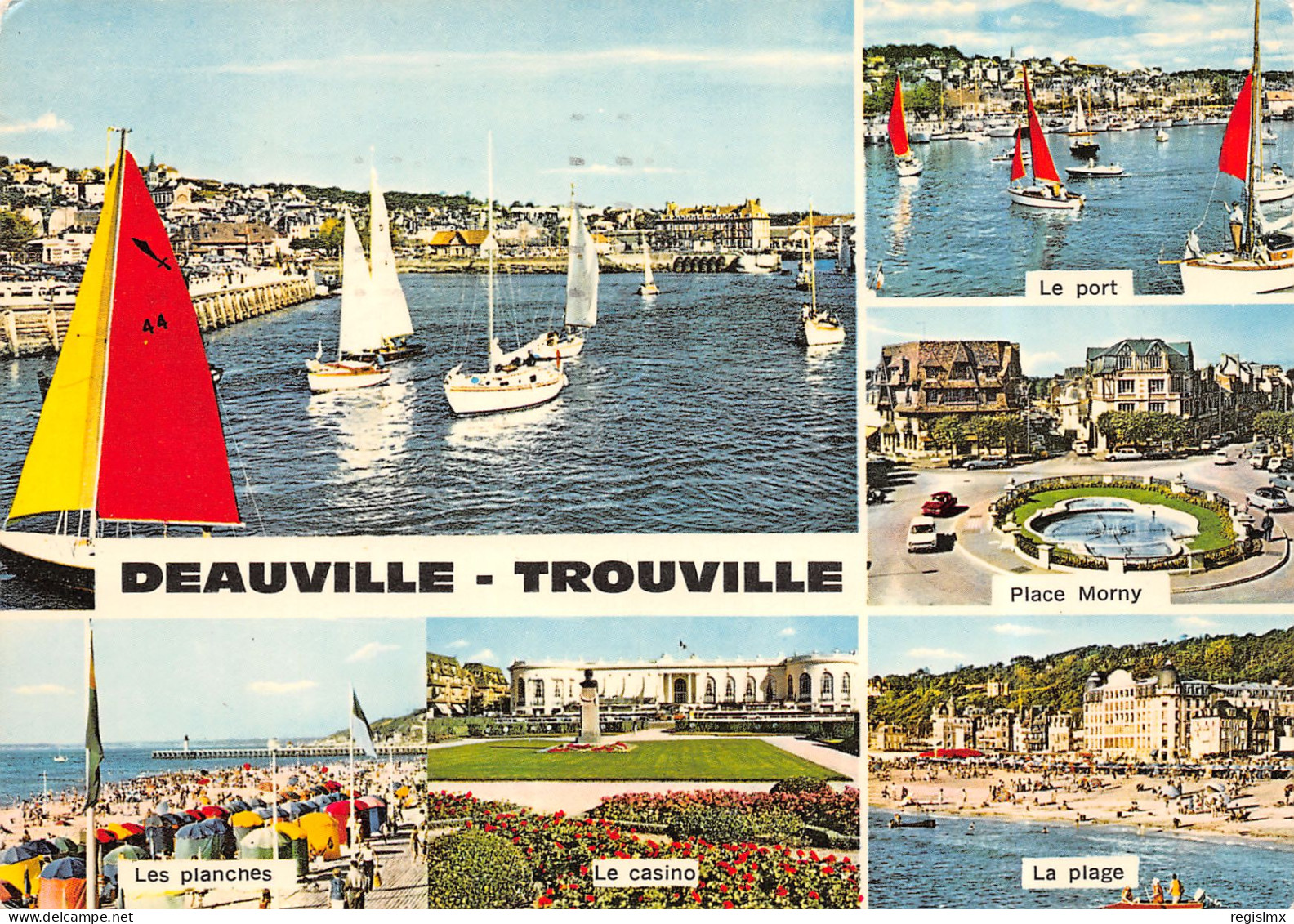 14-DEAUVILLE TROUVILLE-N°T2669-B/0055 - Deauville