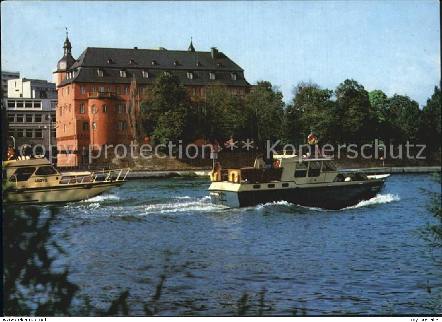 72528242 Offenbach Main Mainpartie Motorboot Offenbach - Offenbach