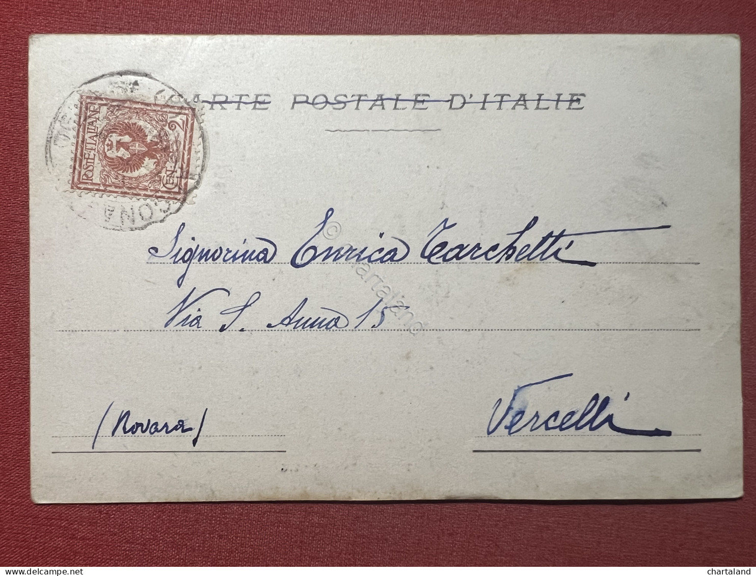 Cartolina Commemorativa - Edmondo De Amicis - Scrittore E Giornalista - 1900 Ca. - Unclassified