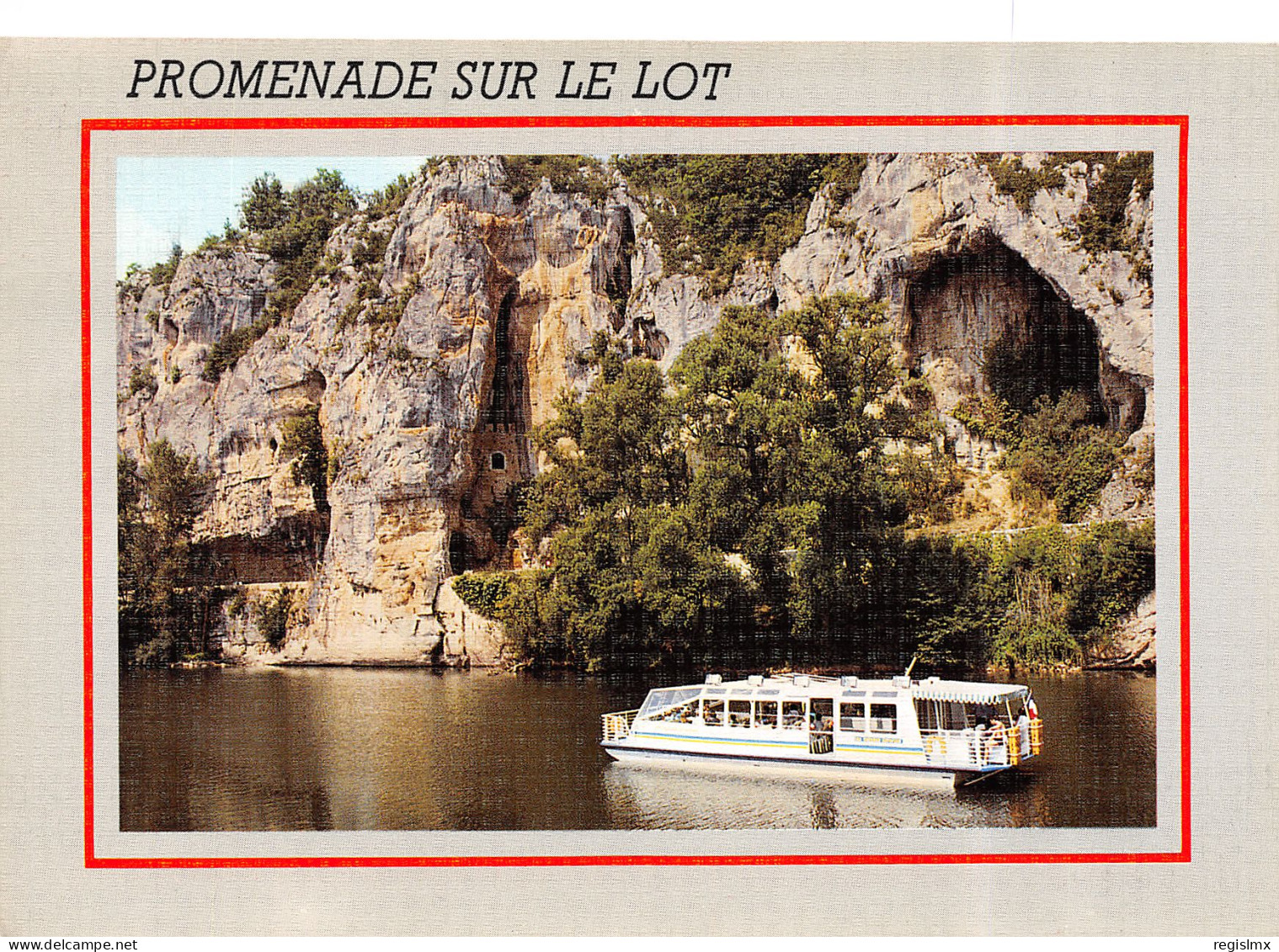 46-PROMENADE SUR LE LOT EN BATEAU MOUCHE-N°T2669-A/0053 - Autres & Non Classés