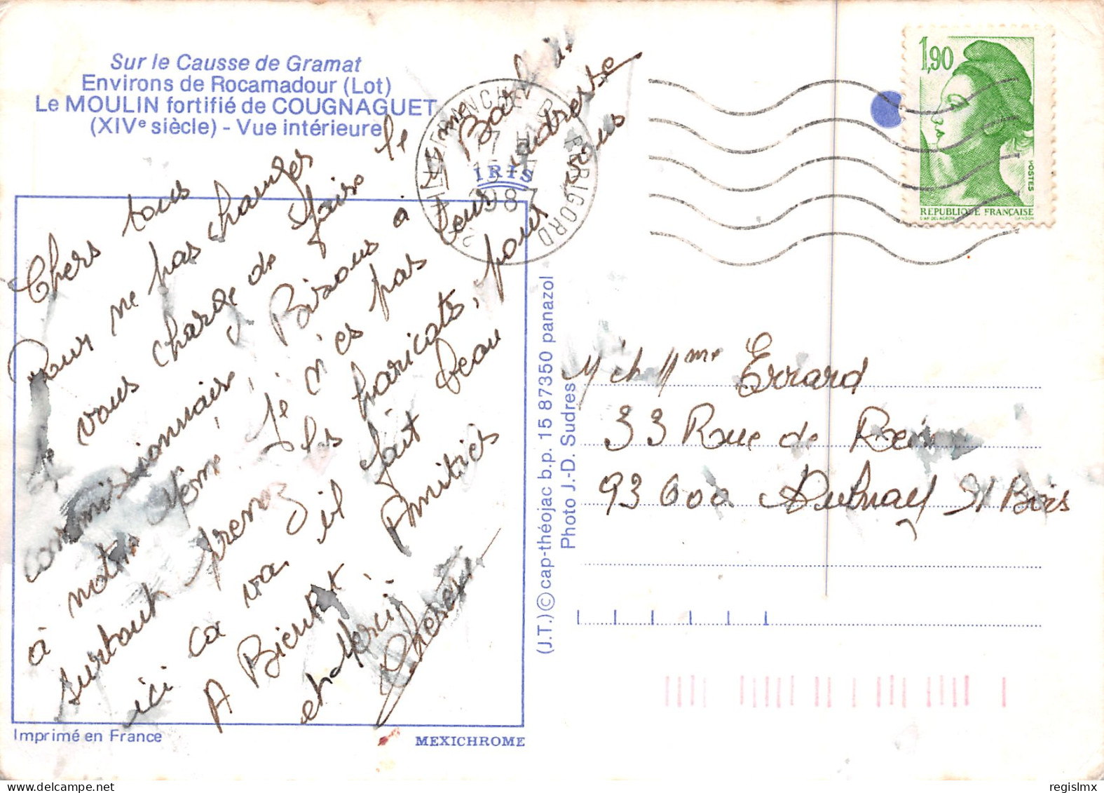 46-COUGNAGUET-N°T2668-D/0315 - Other & Unclassified