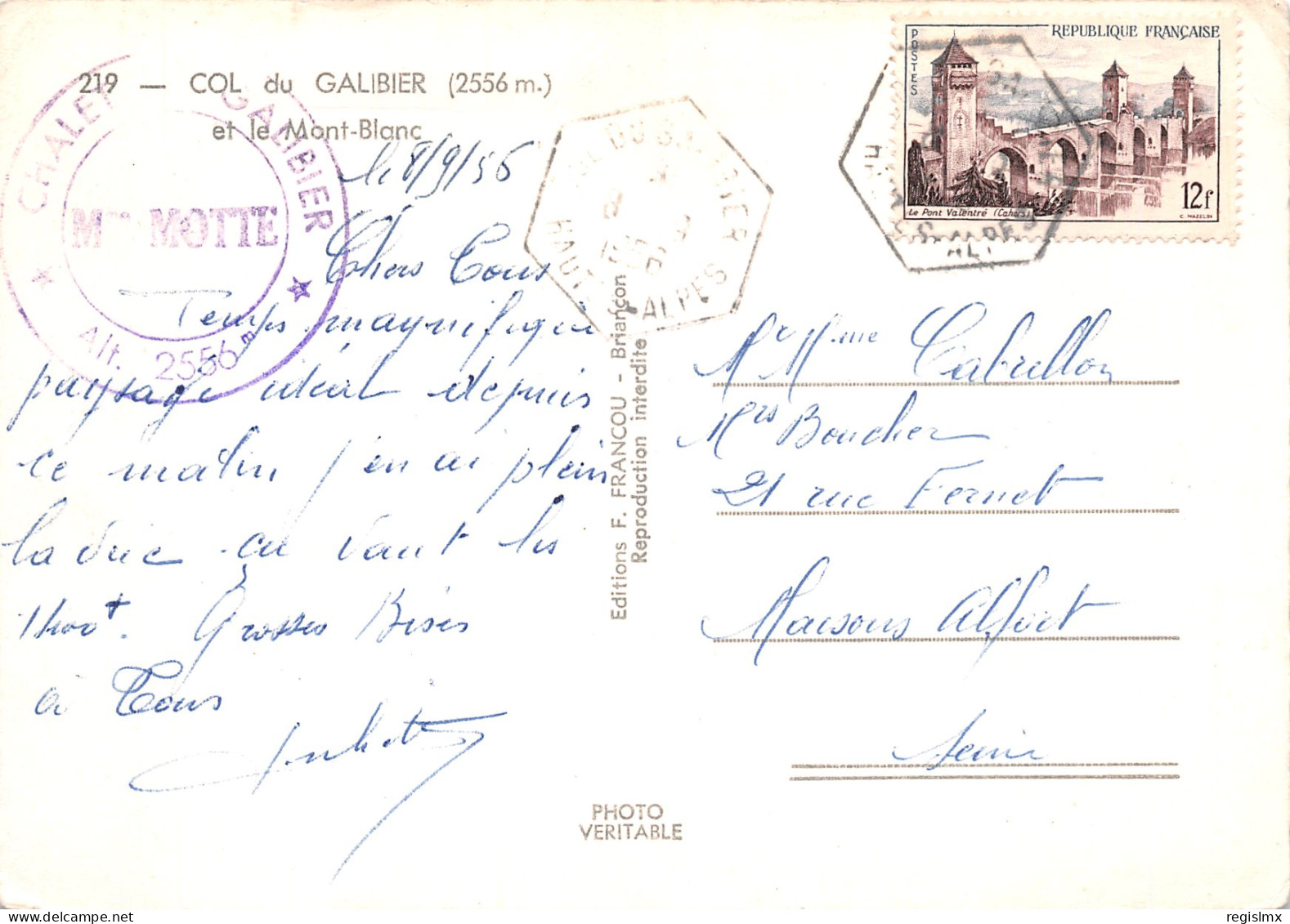 05-COL DU GALIBIER-N°T2670-A/0315 - Other & Unclassified