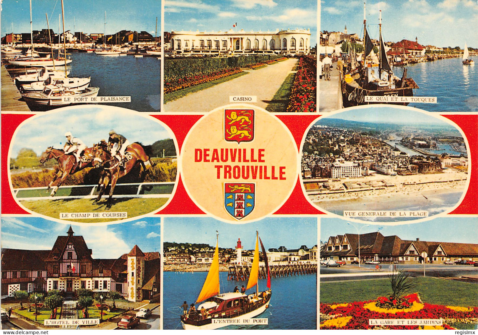 14-DEAUVILLE TROUVILLE-N°T2669-D/0271 - Deauville