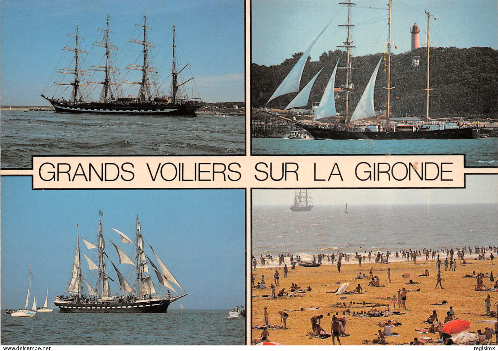 33-GRANDS VOILIERS SUR LA GIRONDE-N°T2669-D/0231 - Other & Unclassified