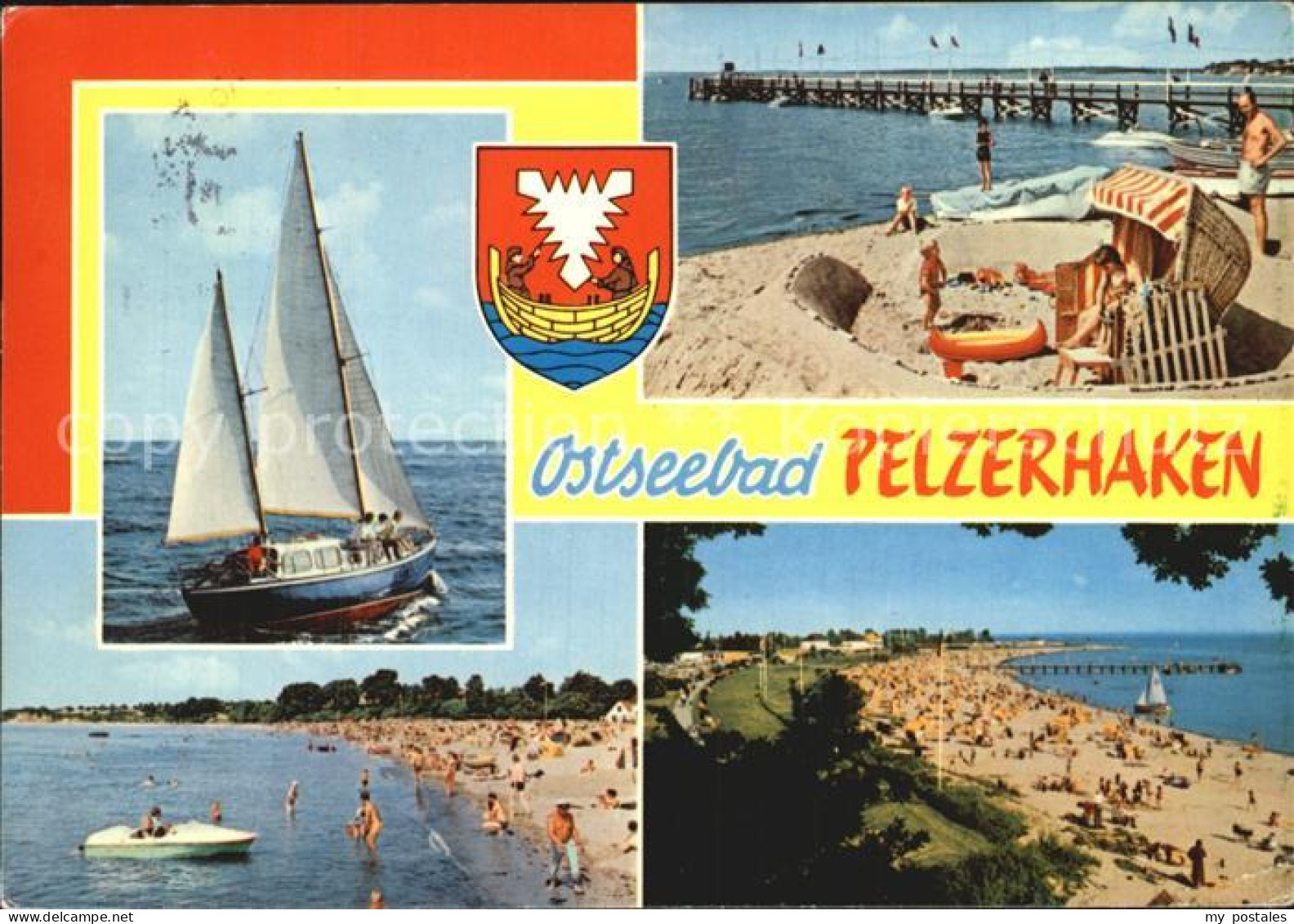 72528136 Pelzerhaken Strand Seebruecke Segelschiff Pelzerhaken - Neustadt (Holstein)