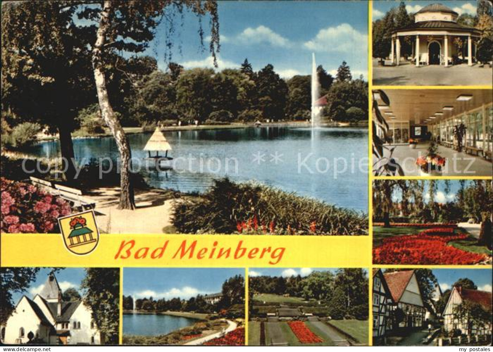 72528102 Bad Meinberg Kurparksee Pavillon Halle Park Dorfmotiv Bad Meinberg - Bad Meinberg