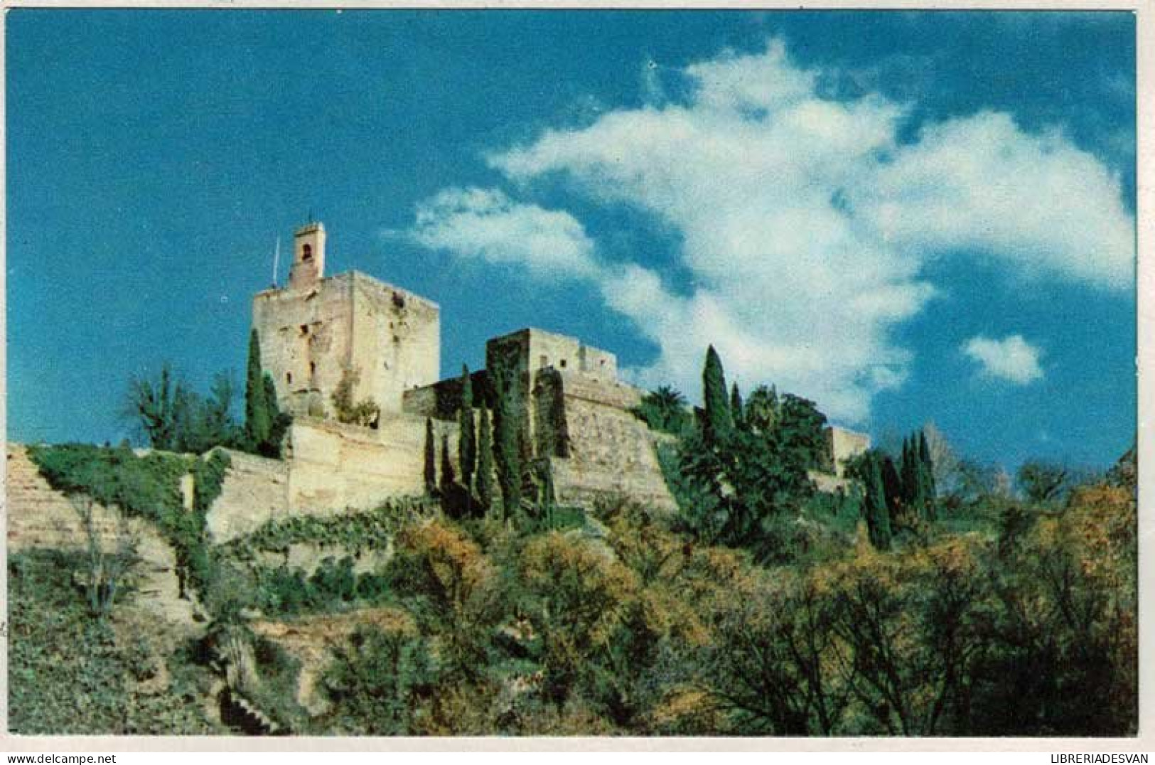 Postal Granada. Alhambra. Torre De La Vela No. 6 - Andere & Zonder Classificatie