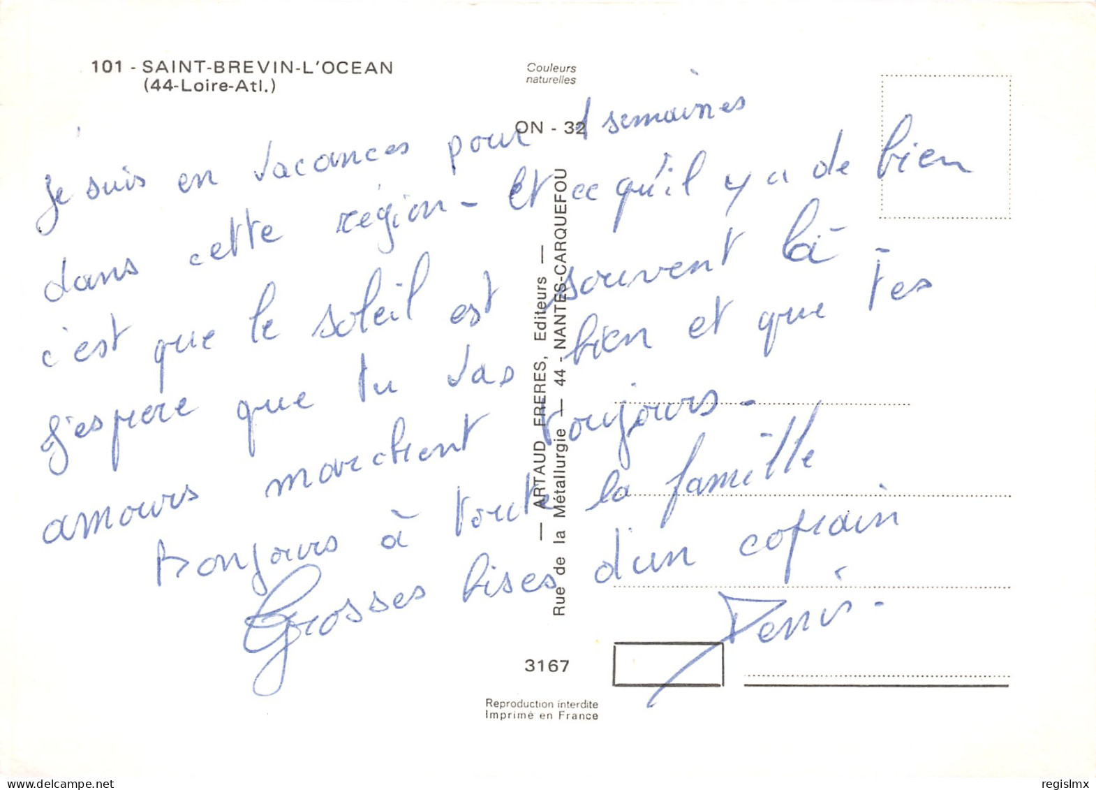44-SAINT BREVIN L OCEAN-N°T2670-D/0141 - Saint-Brevin-l'Océan