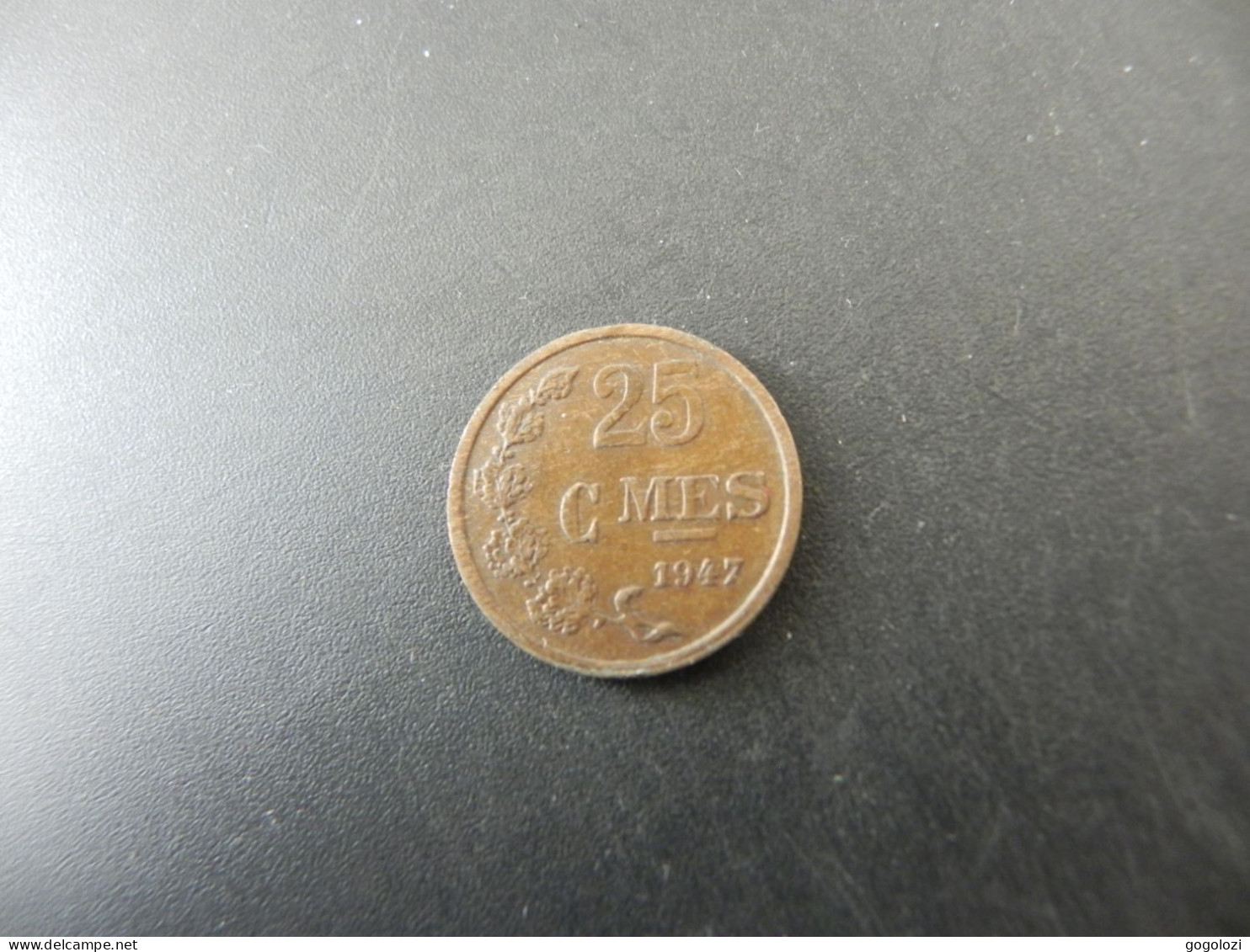 Luxembourg 25 Centimes 1947 - Luxemburg