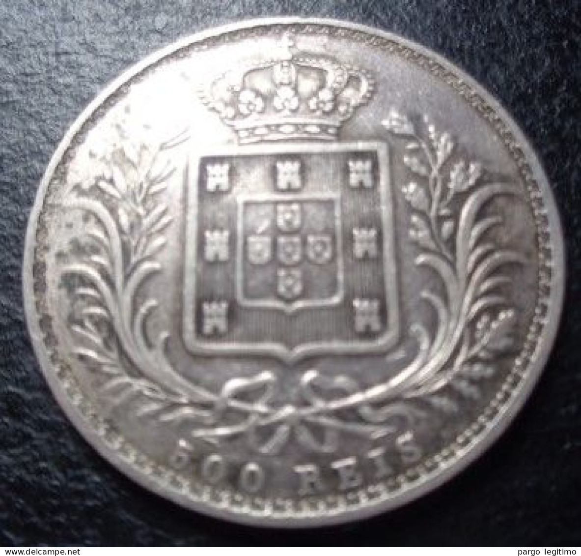 PORTUGAL 500 REIS 1872 SUP - Portogallo