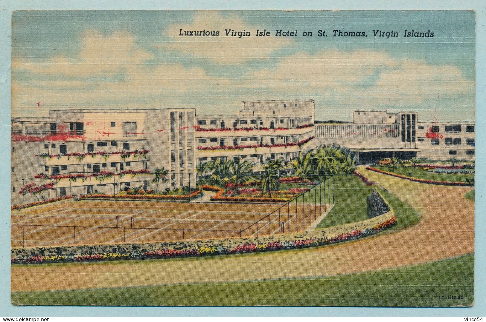 Virgin Islands - Luxurious Virgin Isle Hotel On St. Thomas - 1952 - Vierges (Iles), Amér.