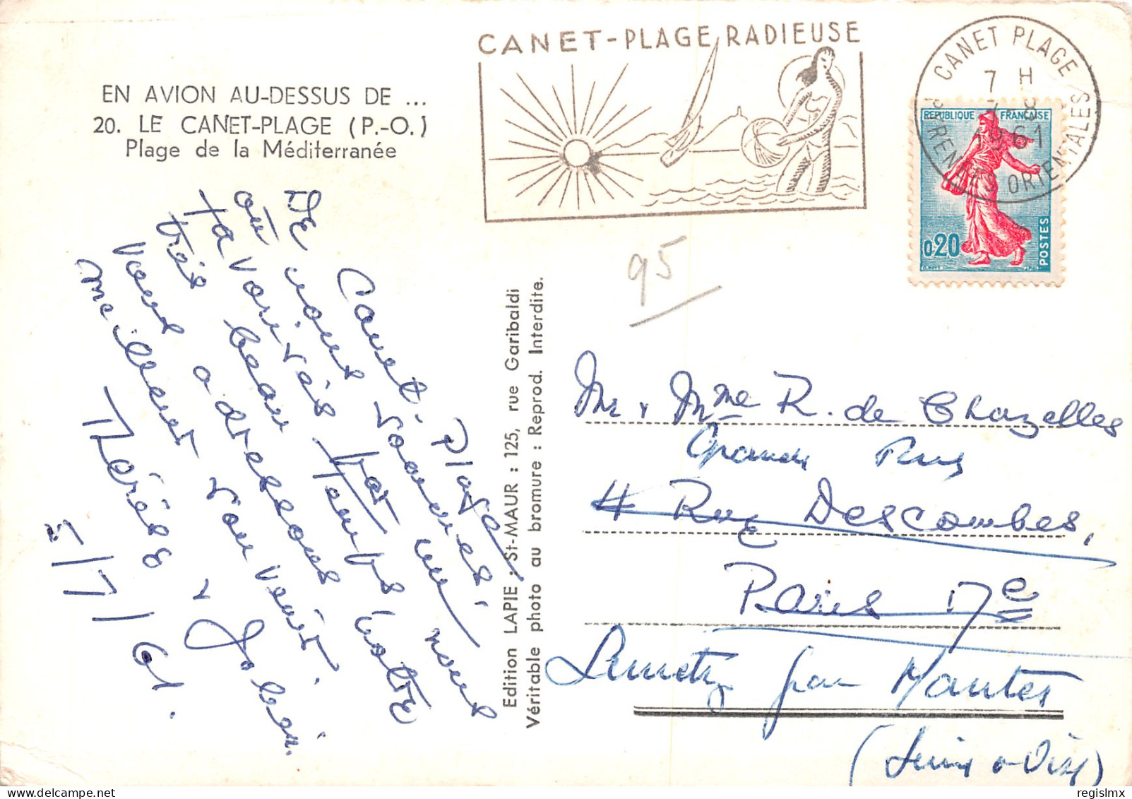 66-LE CANET PLAGE-N°T2670-C/0097 - Other & Unclassified