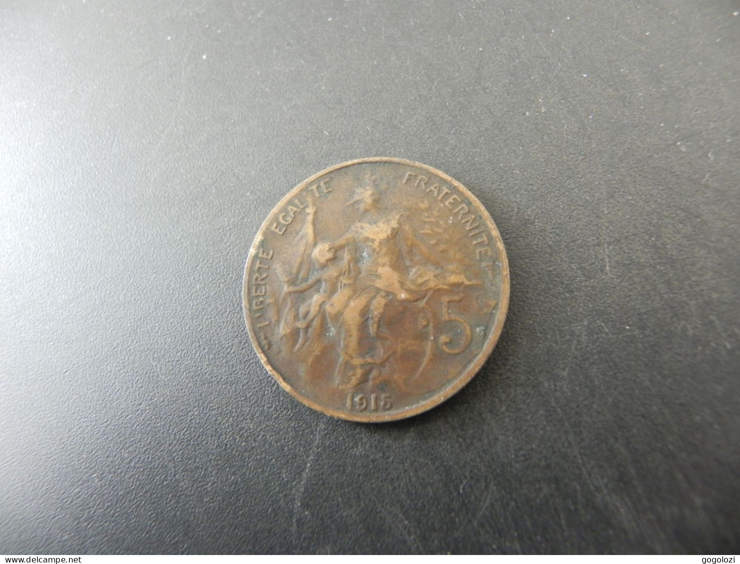 France 5 Centimes 1915 - 5 Centimes