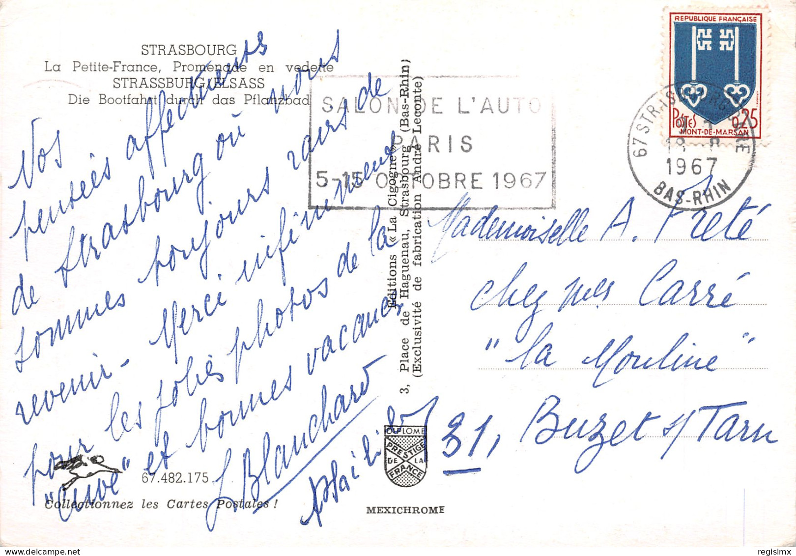 67-STRASBOURG-N°T2670-B/0189 - Strasbourg