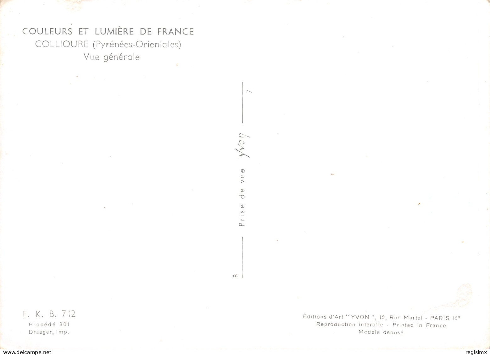 66-COLLIOURE-N°T2671-B/0323 - Collioure