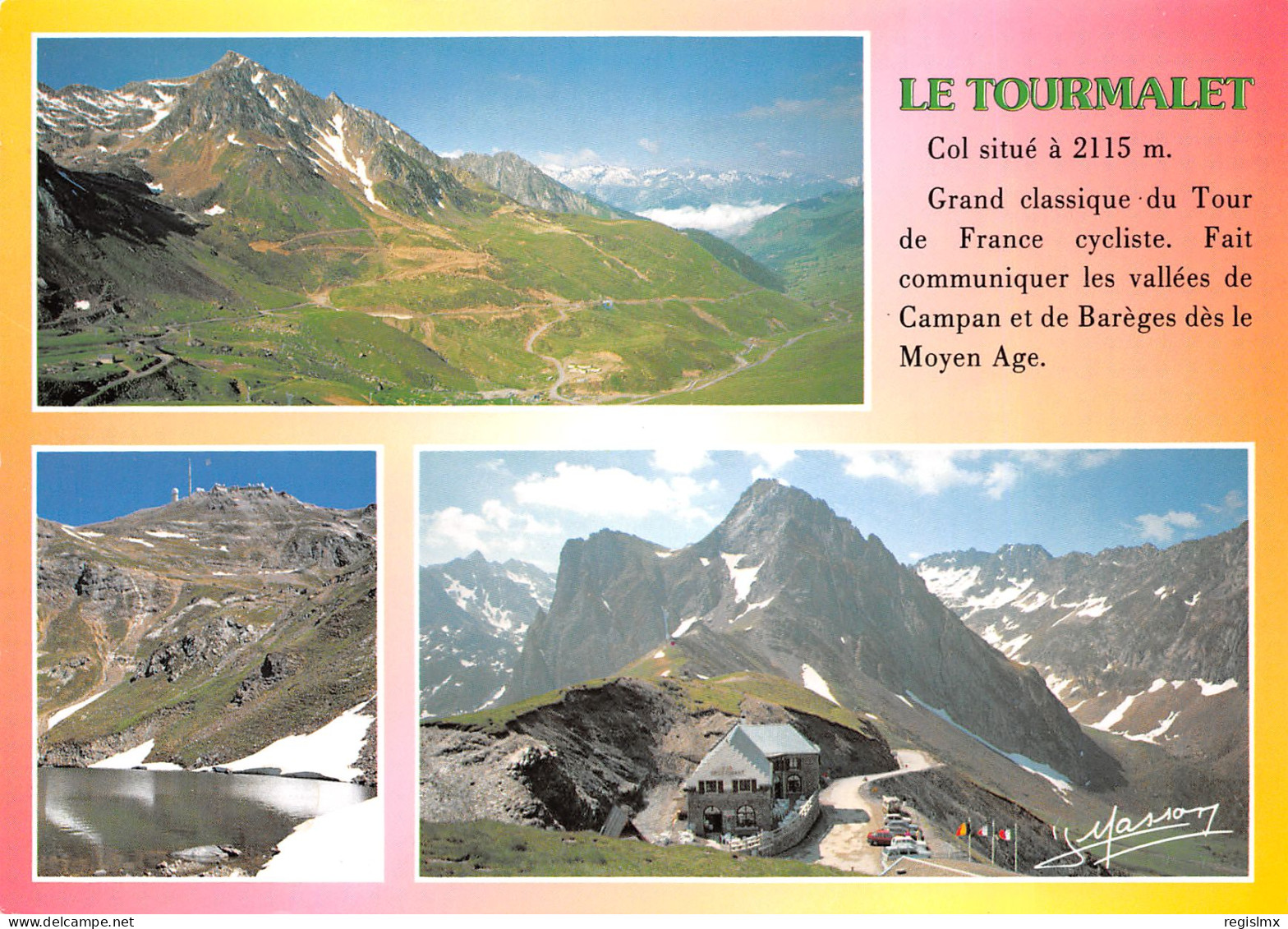 65-LE TOURMALET-N°T2671-B/0321 - Other & Unclassified