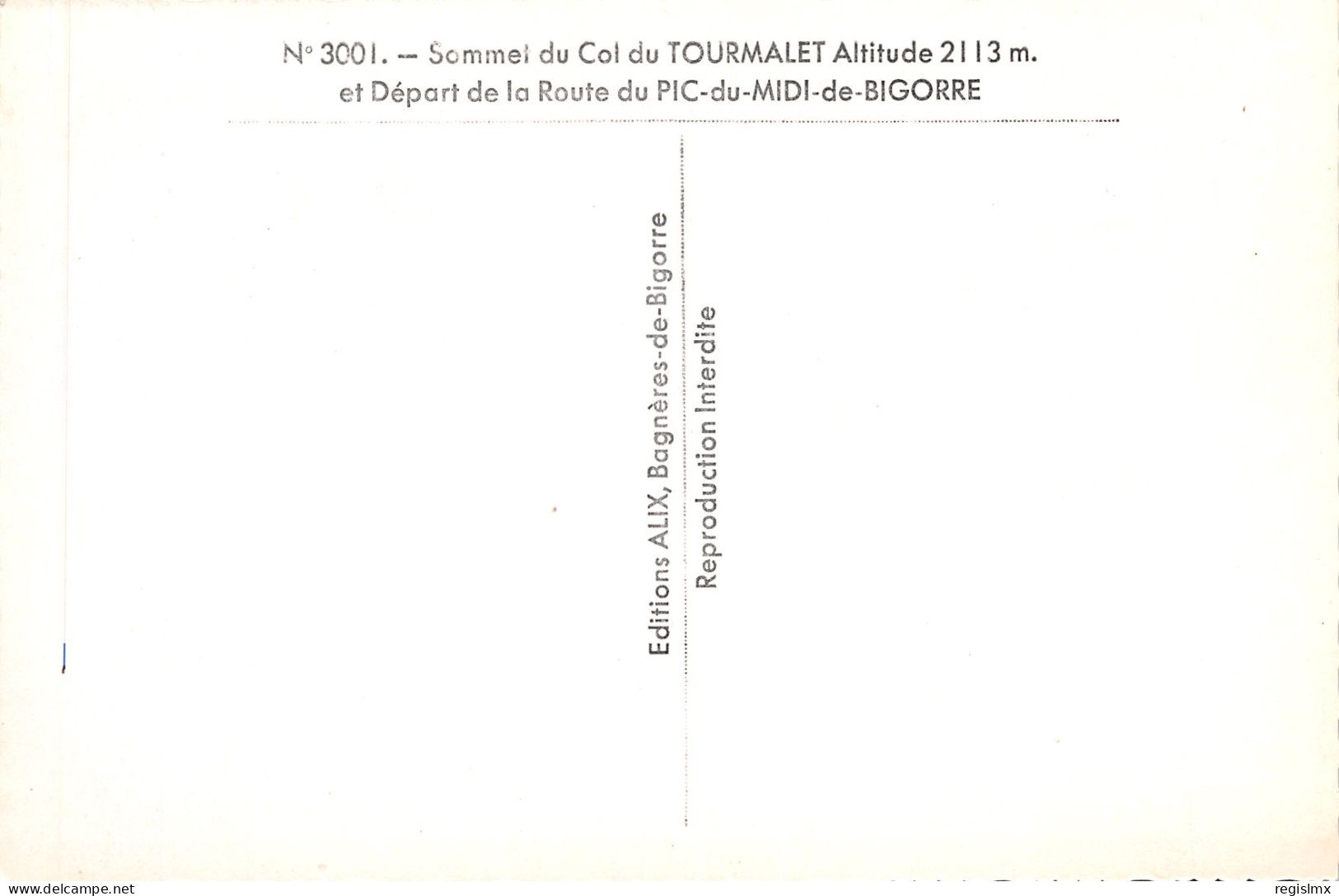 65-COL DU TOURMALET-N°T2671-B/0317 - Altri & Non Classificati