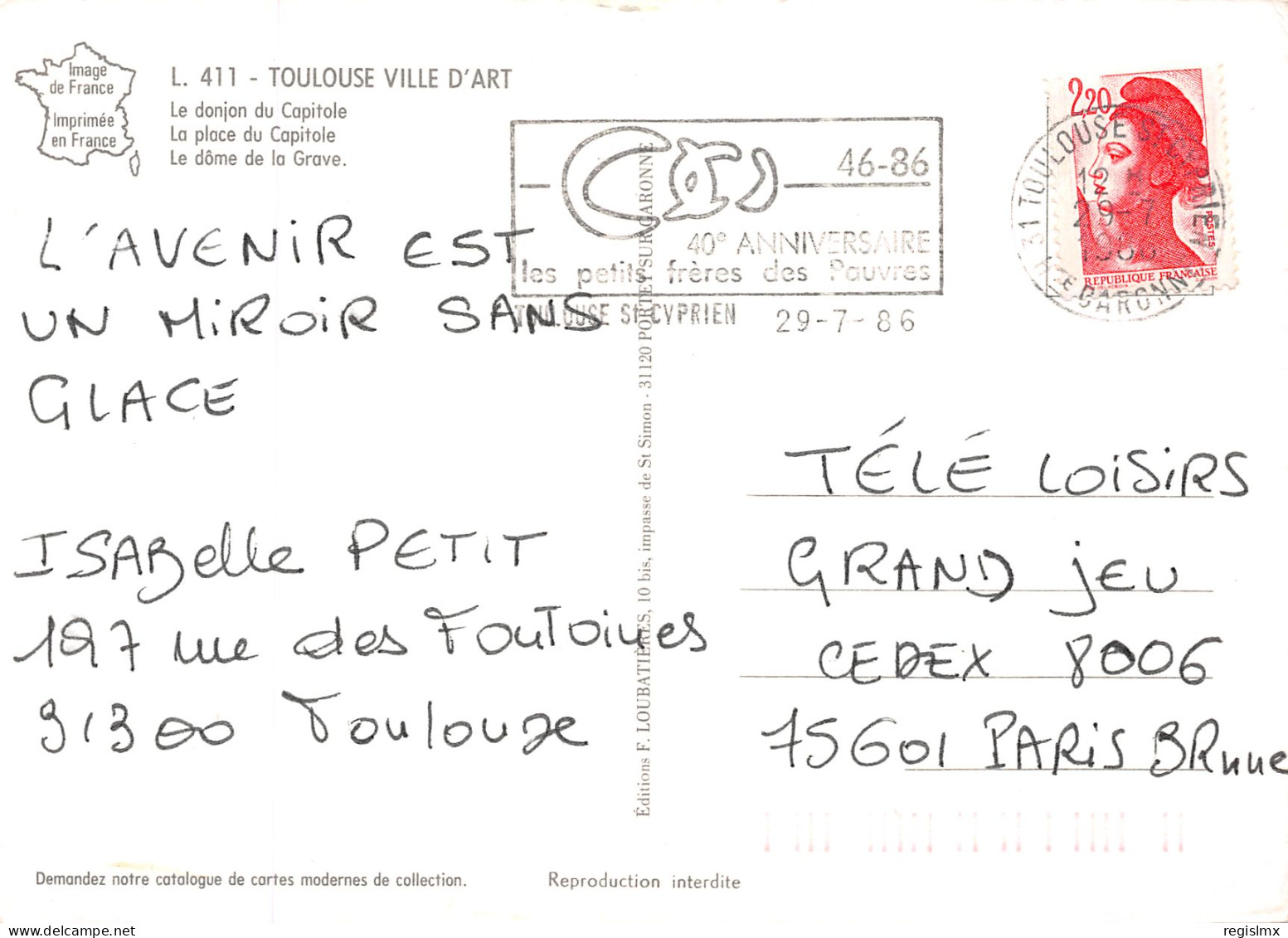 31-TOULOUSE-N°T2671-B/0253 - Toulouse
