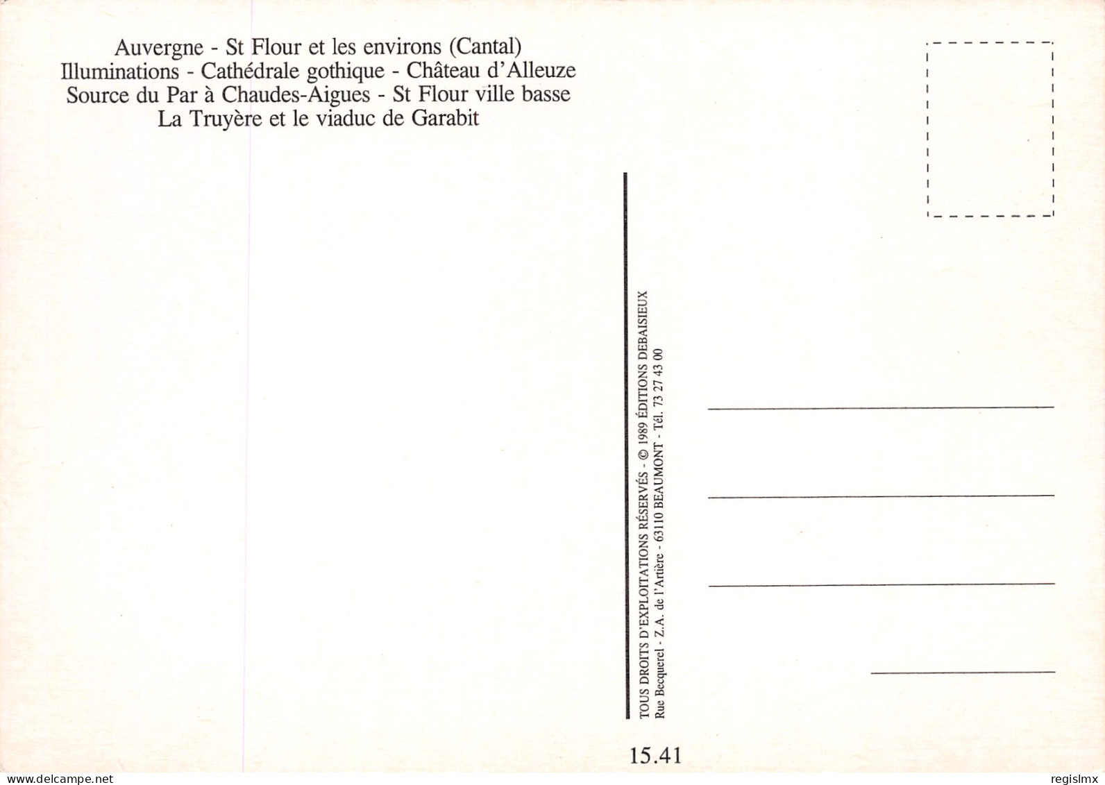 15-SAINT FLOUR-N°T2671-B/0245 - Saint Flour