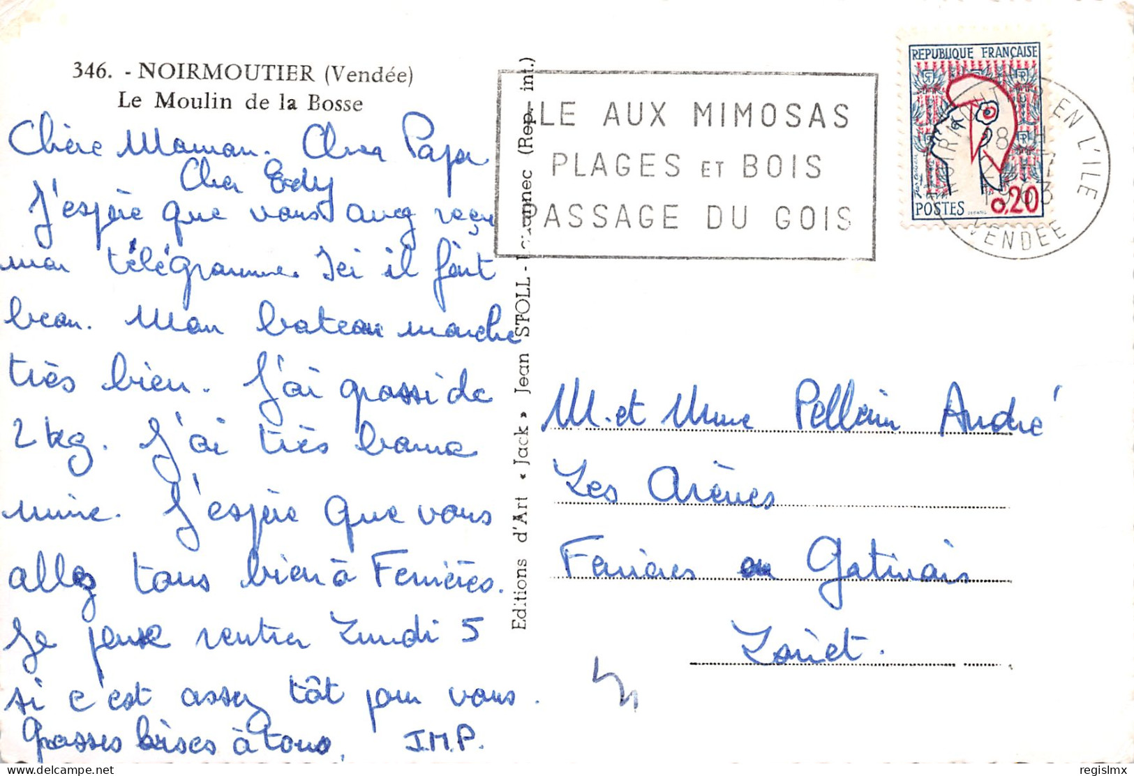 85-NOIRMOUTIER-N°T2671-B/0091 - Noirmoutier