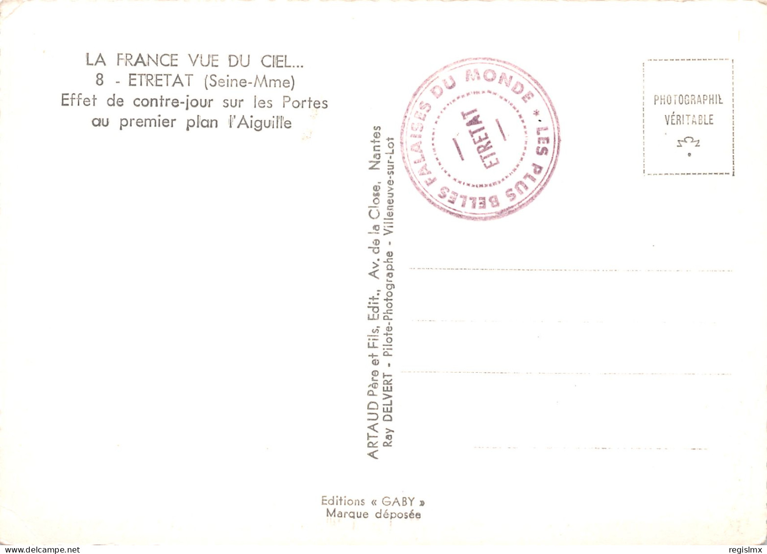 76-ETRETAT-N°T2671-B/0011 - Etretat