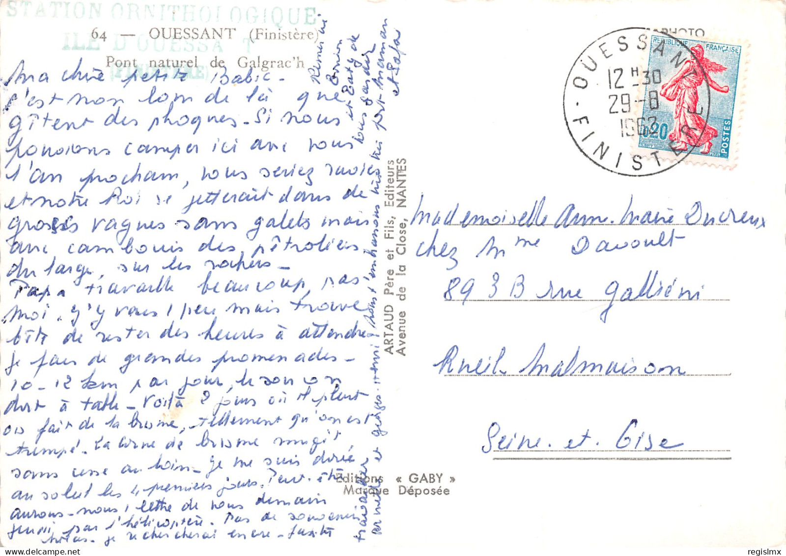 29-OUESSANT-N°T2671-A/0395 - Ouessant