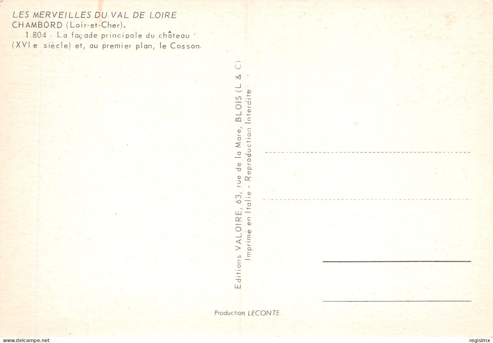 41-CHAMBORD-N°T2671-A/0333 - Chambord