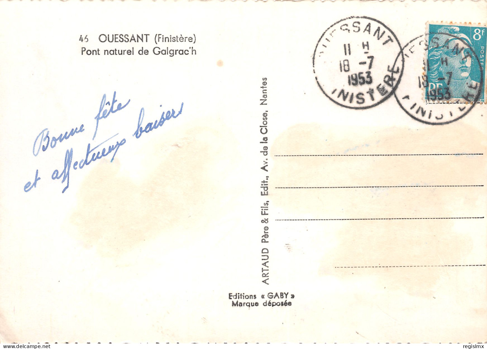 29-OUESSANT-N°T2671-A/0261 - Ouessant