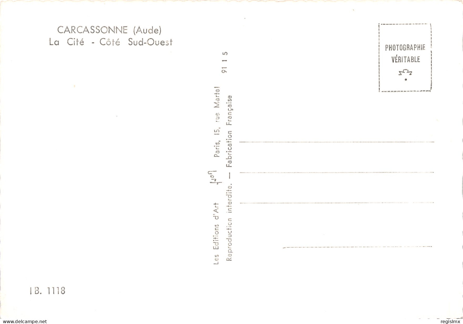 11-CARCASSONNE-N°T2671-A/0225 - Carcassonne