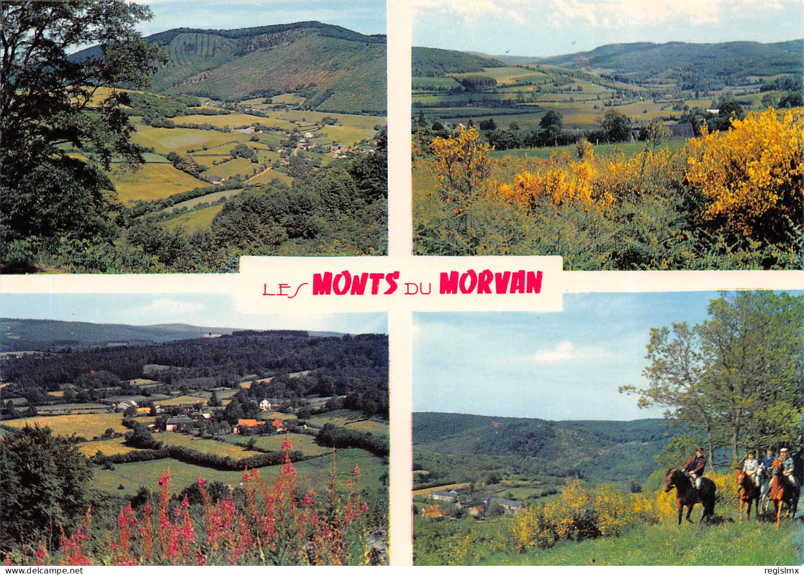 58-LES MONTS DU MORVAN-N°T2670-D/0283 - Other & Unclassified