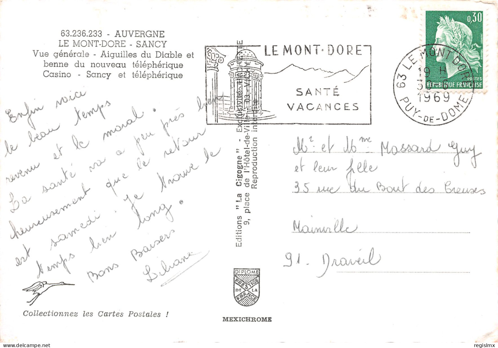 63-MONT DORE SANCY-N°T2670-D/0269 - Other & Unclassified