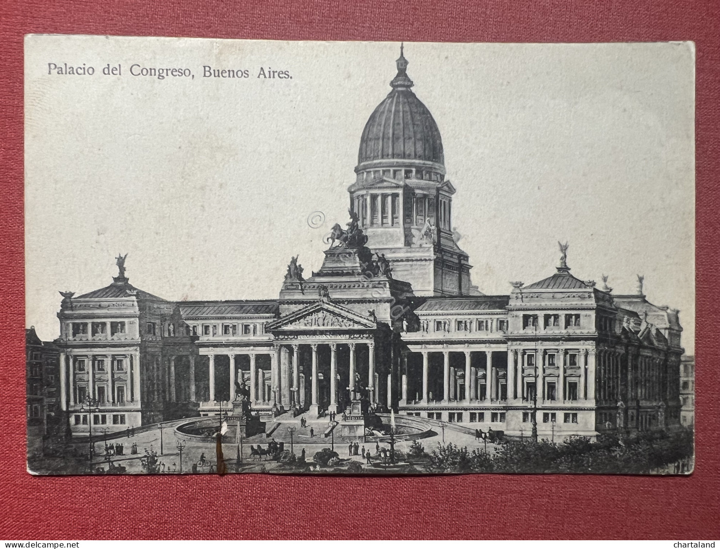 Cartolina - Palacio Del Congreso - Buenos Aires - 1910 Ca. - Non Classés