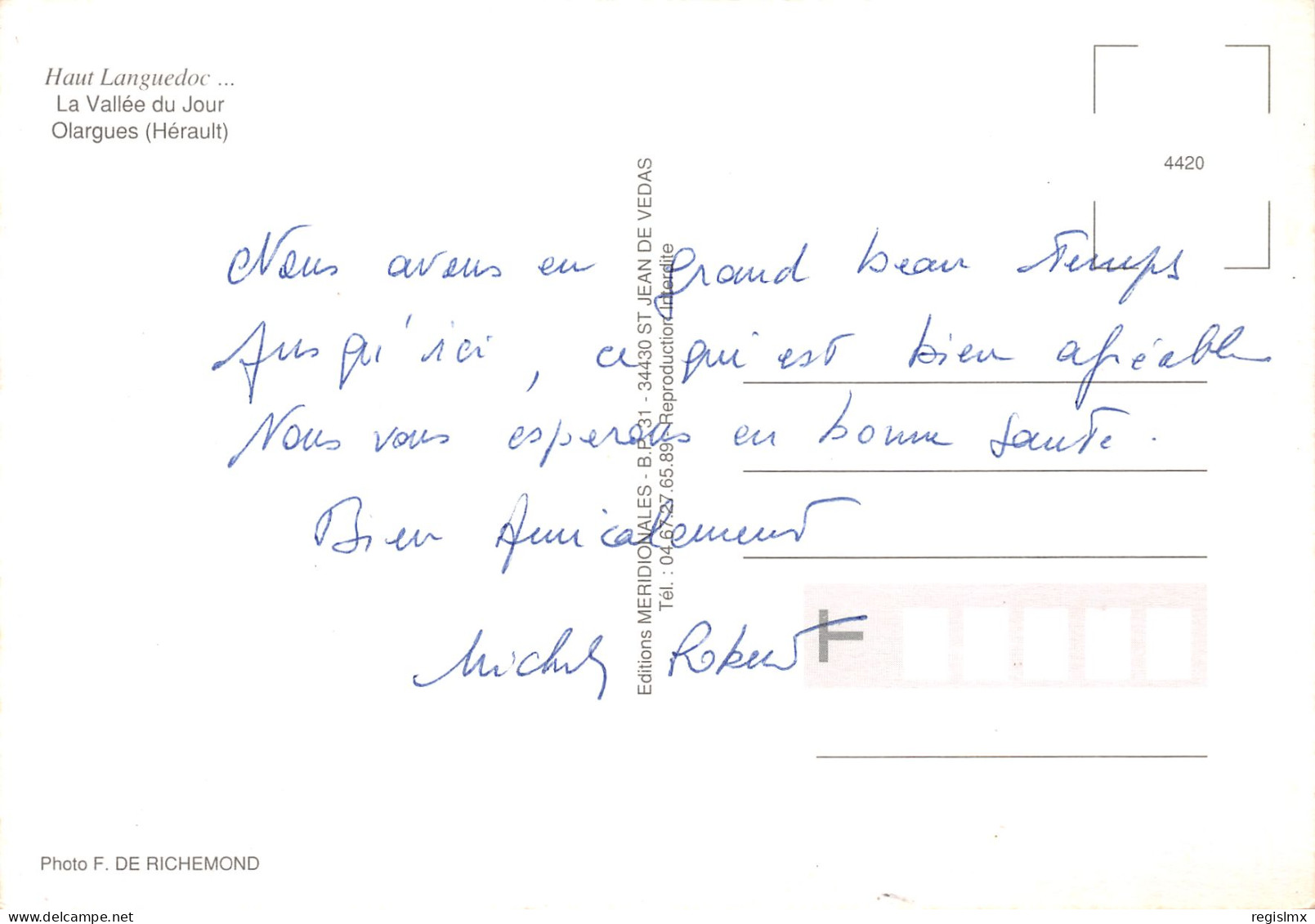 34-OLARGUES-N°T2672-A/0127 - Other & Unclassified