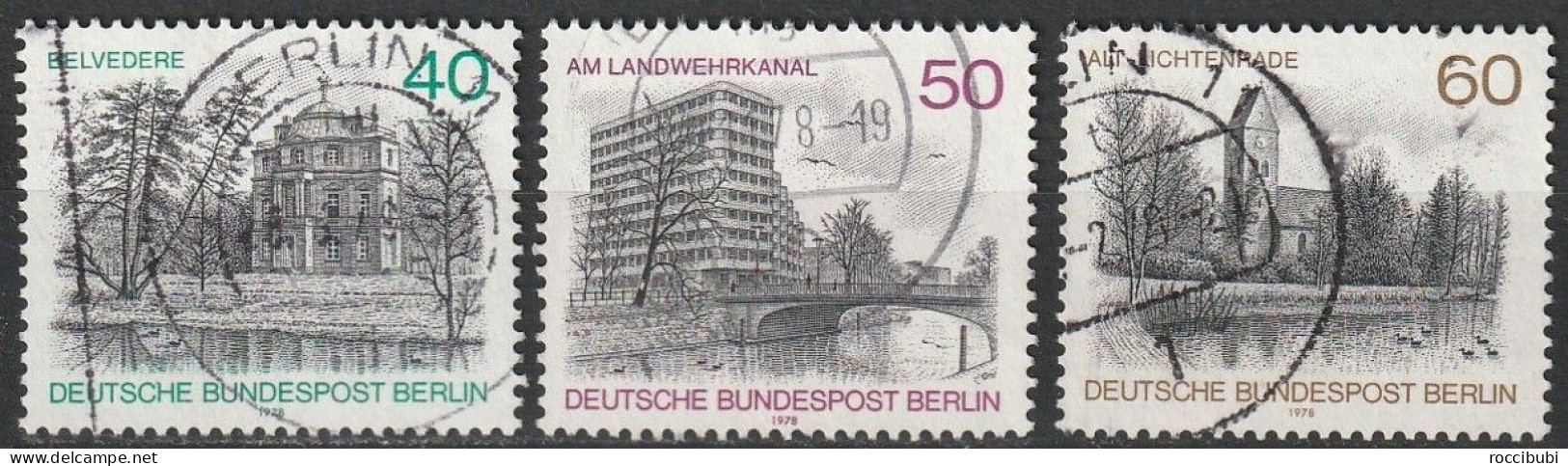 BLN 578/580 O - Used Stamps