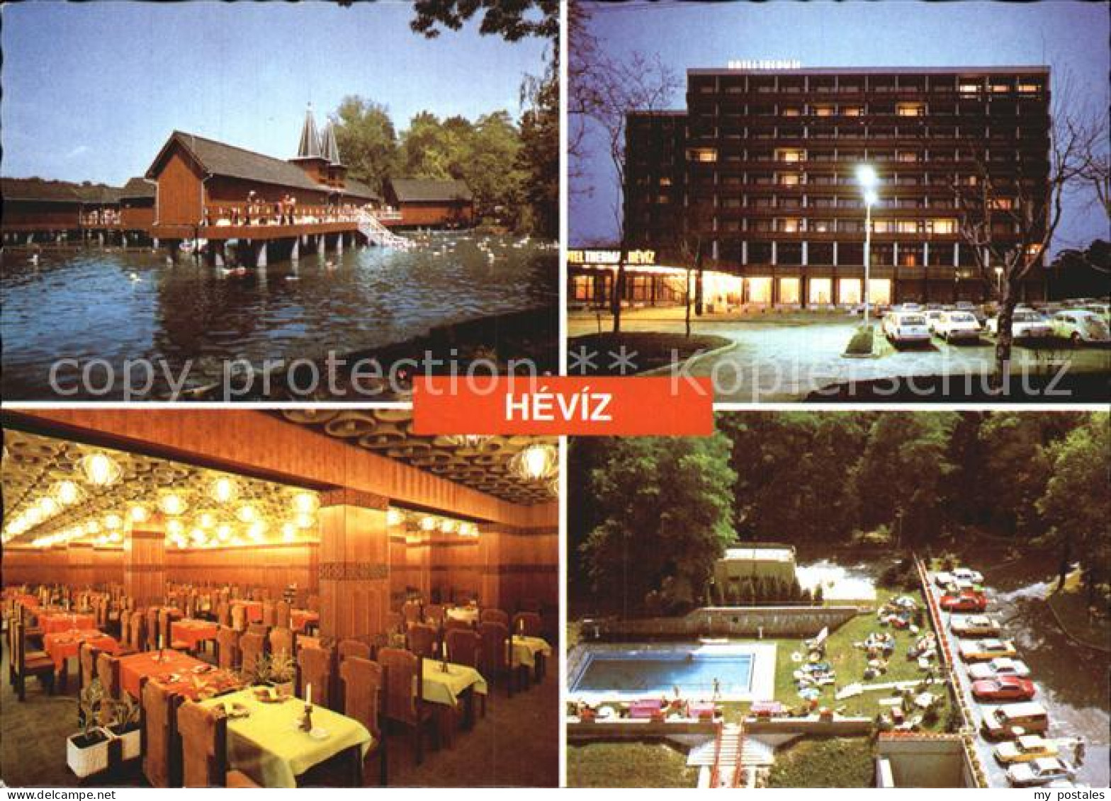 72527684 Hevizgyogyfuerdoe Heilbad Thermalsee Hotel Restaurant Swimming Pool Ung - Hongrie