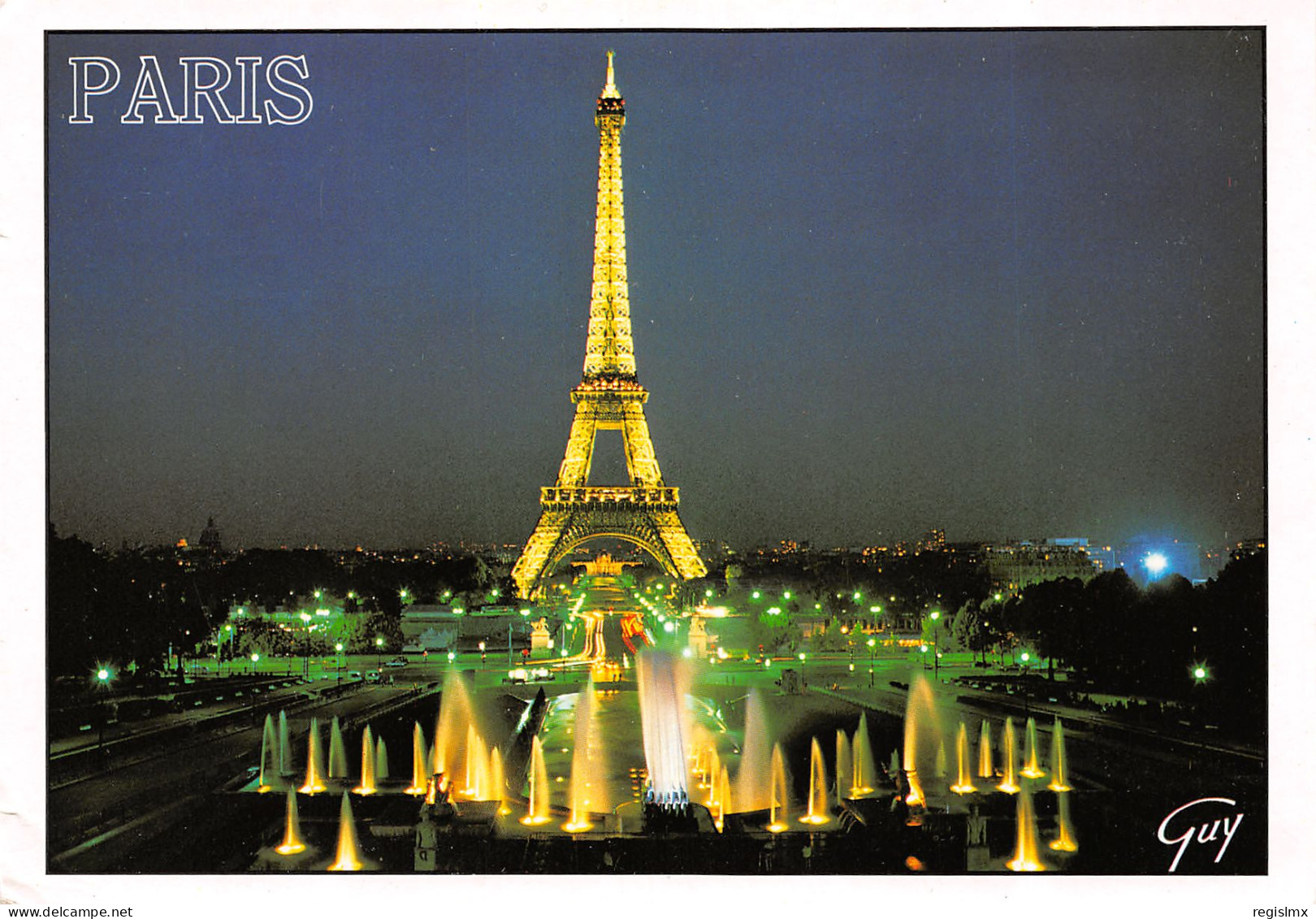 75-PARIS TOUR EIFFEL-N°T2671-C/0375 - Tour Eiffel