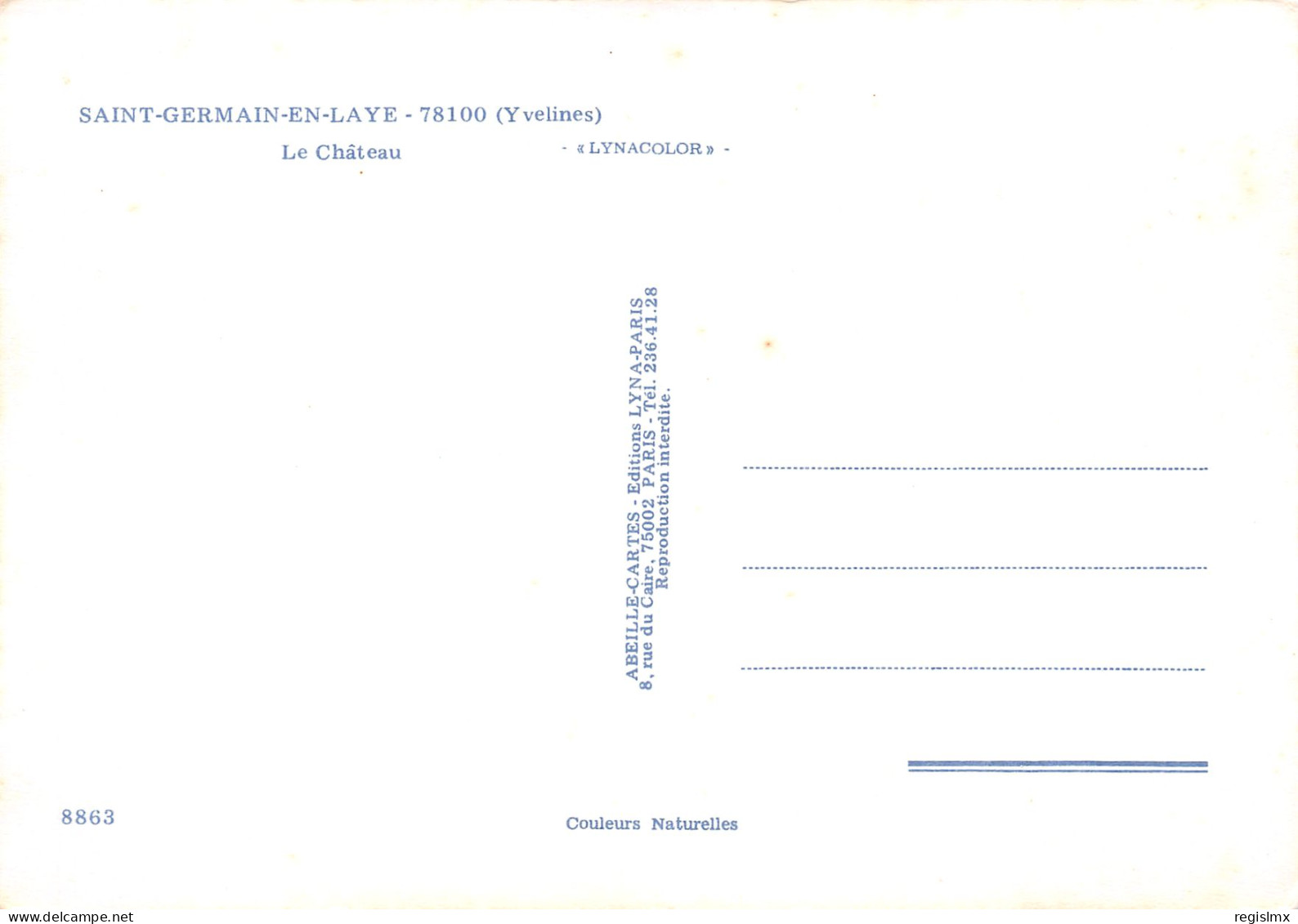 78-SAINT GERMAIN EN LAYE-N°T2671-C/0095 - St. Germain En Laye