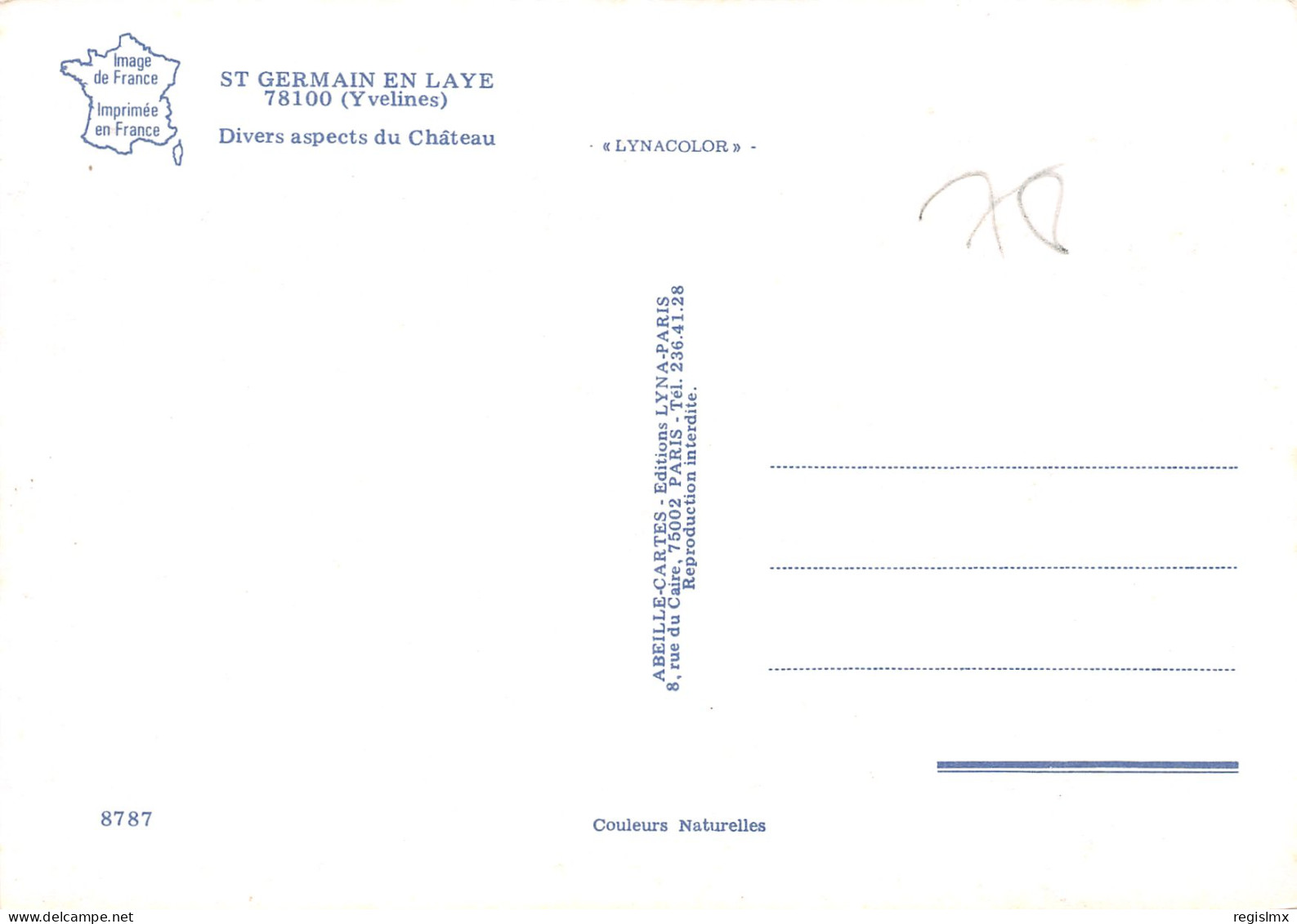 78-SAINT GERMAIN EN LAYE-N°T2671-C/0093 - St. Germain En Laye