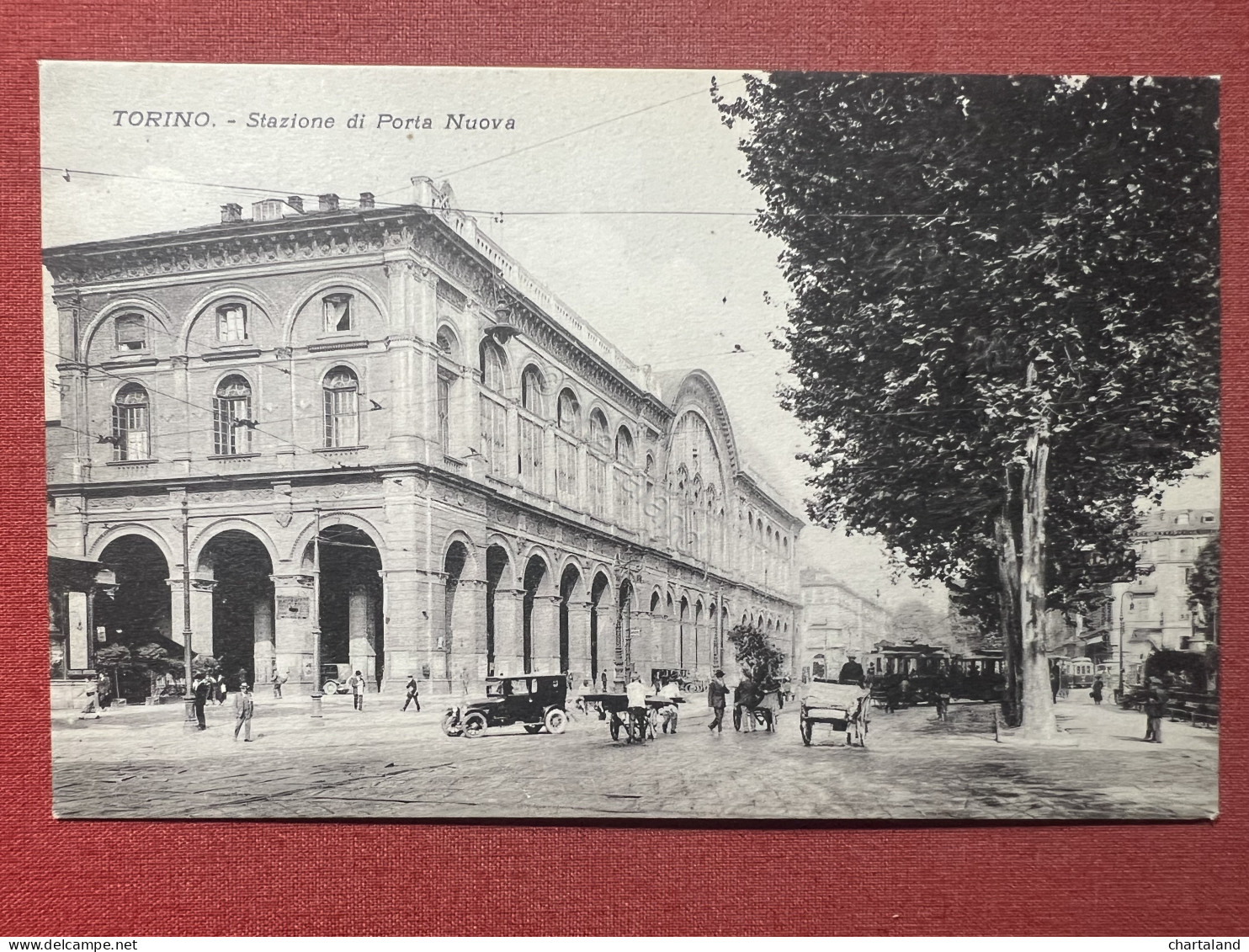 Cartolina - Torino - Stazione Di Porta Nuova - 1915 Ca. - Autres & Non Classés