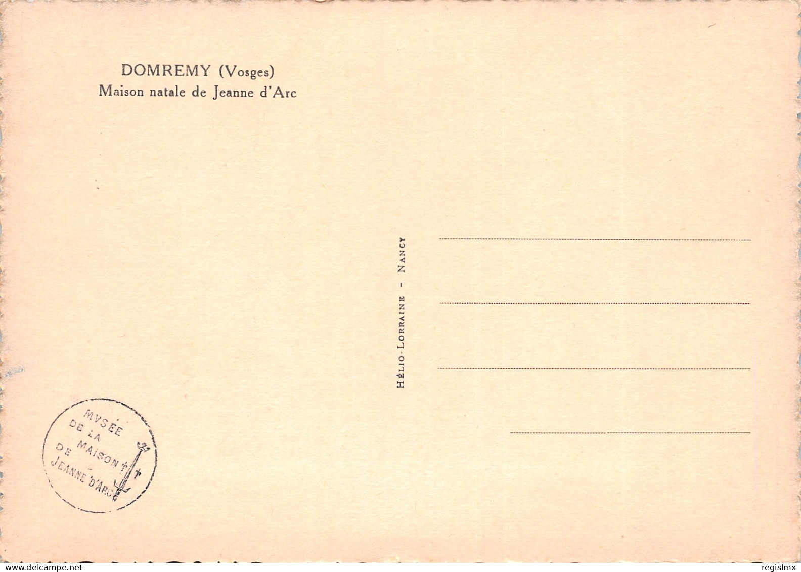 88-DOMREMY-N°T2672-C/0199 - Domremy La Pucelle