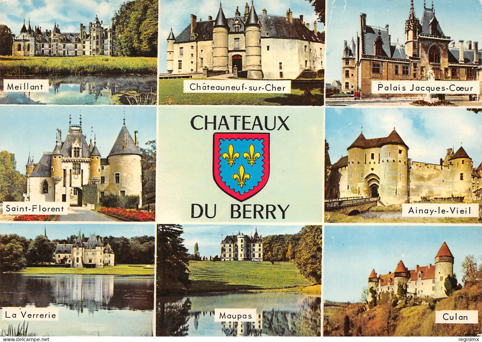 18-CHATEAUX DU BERRY-N°T2672-C/0183 - Other & Unclassified