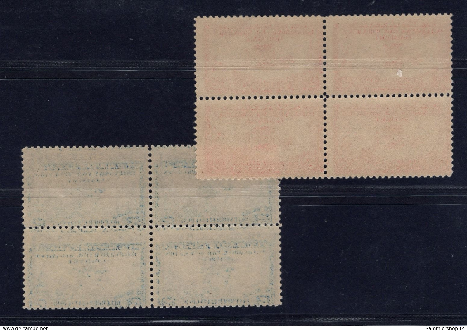 USA Michel Nummer 314 + 315 Viererblock Postfrisch - Autres & Non Classés