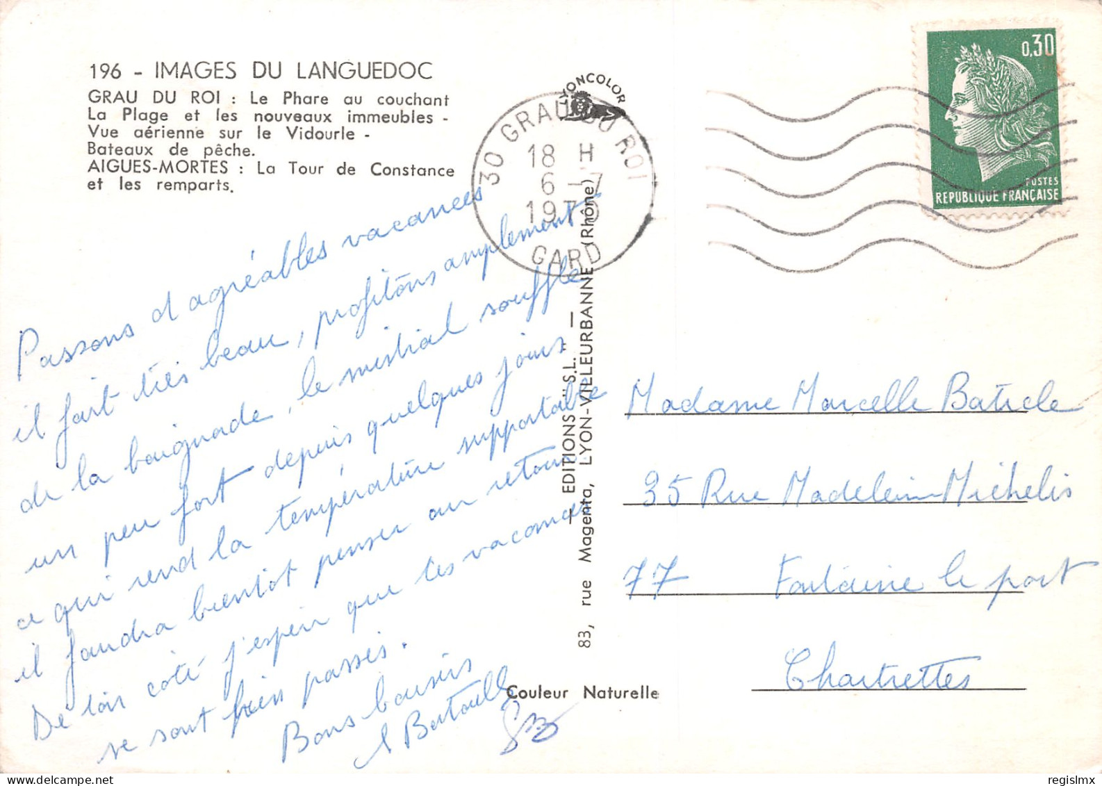 30-LE LANGUEDOC-N°T2672-B/0353 - Other & Unclassified