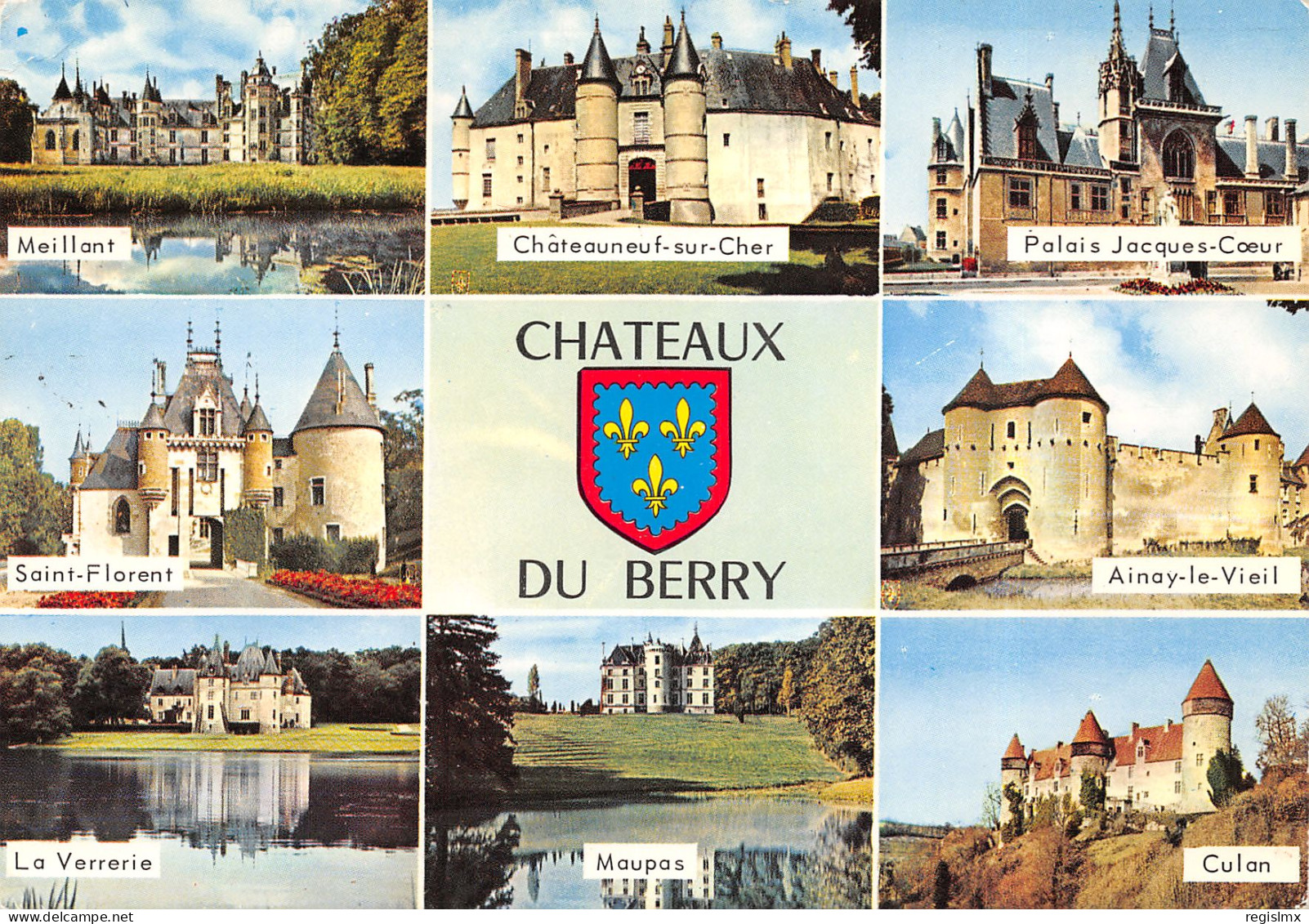 18-CHATEAUX DU BERRY-N°T2672-B/0317 - Other & Unclassified