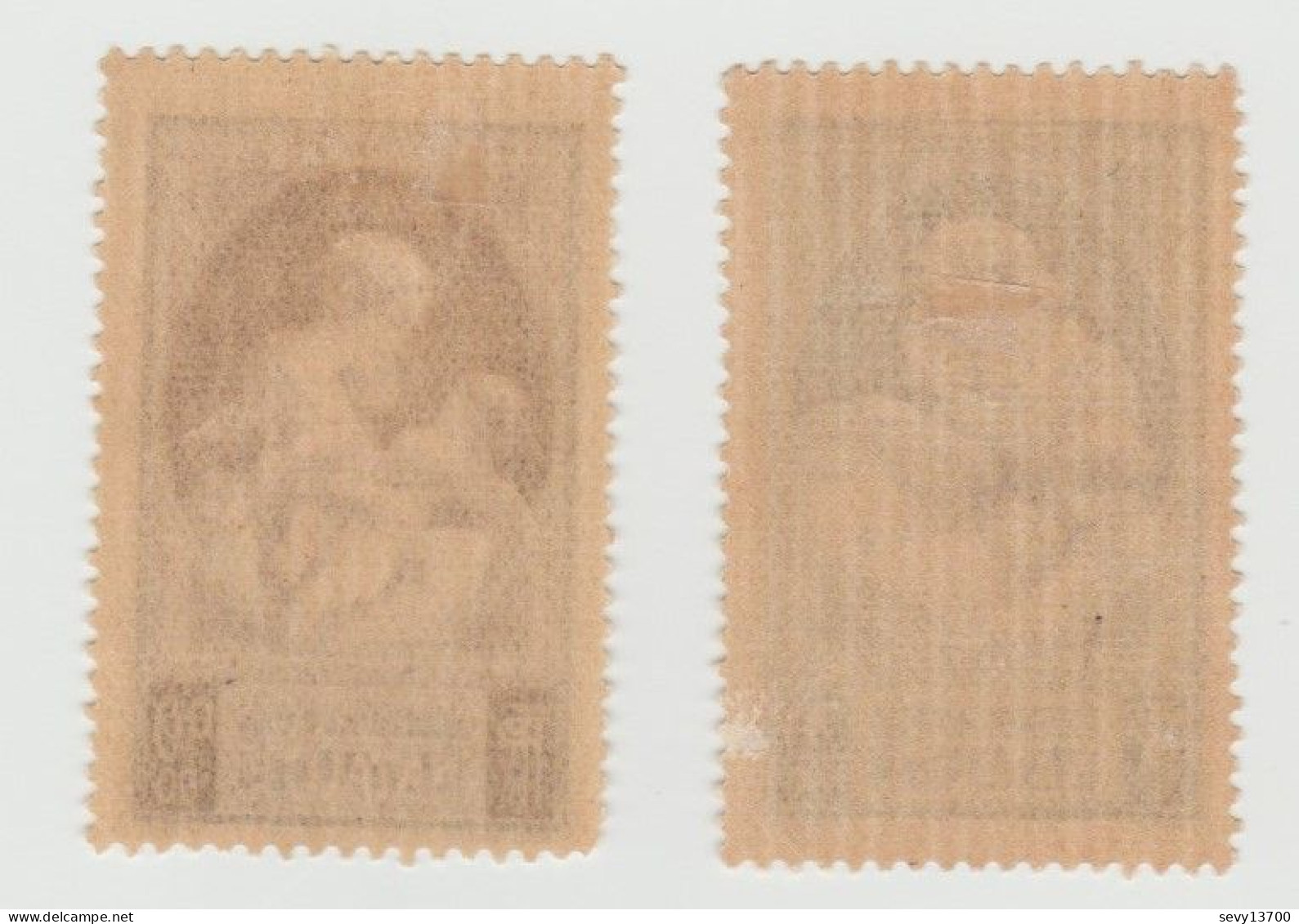 Timbre Propagande En Faveur De La Natalité Année 1939 YT N° 440 Et 441 Trace De Charnière - Unused Stamps