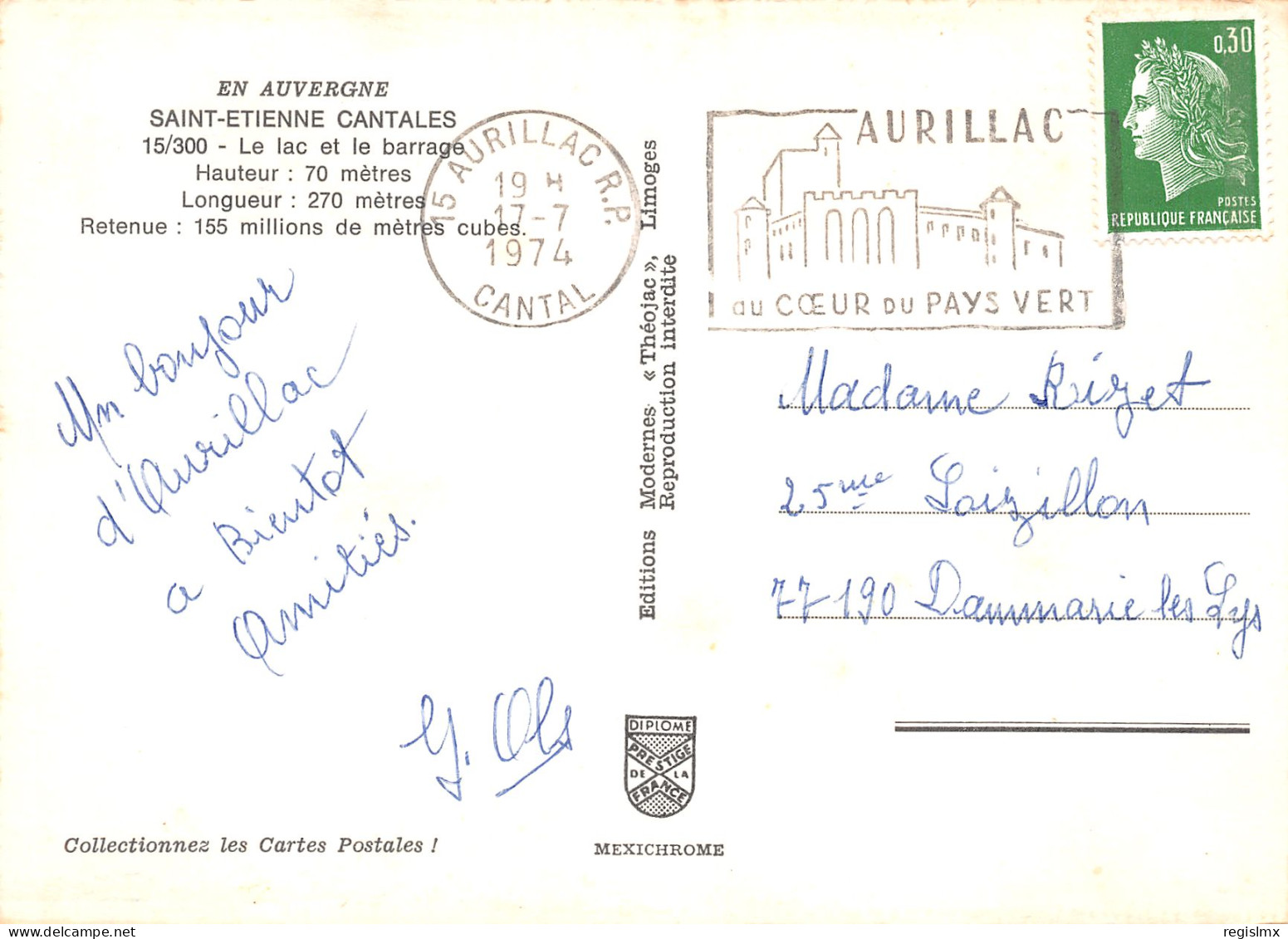 15-SAINT ETIENNE CANTALES-N°T2672-A/0335 - Andere & Zonder Classificatie